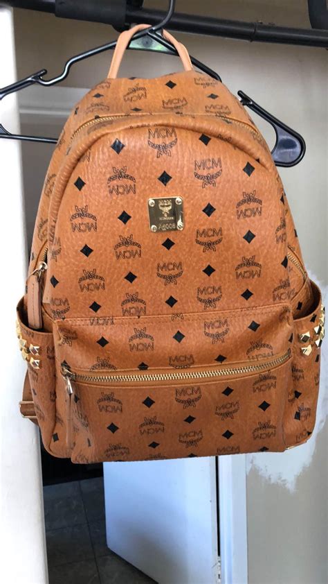 fake mcm bags vs real|genuine mcm backpack.